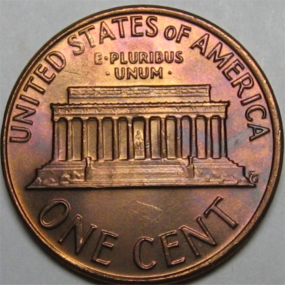 1976-Lincoln-Cent---Light-Purple-Toning