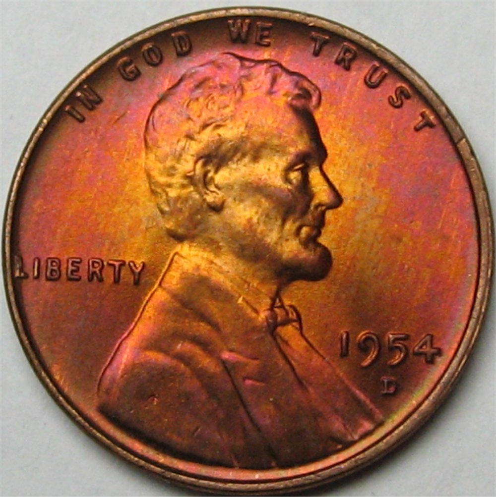 1954-D-Lincoln-Cent-F