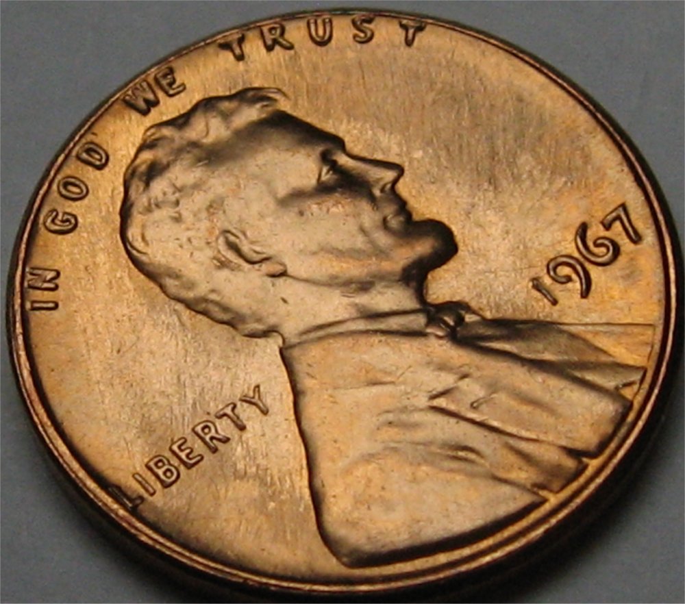 1967-Lincoln-Cent-B---Grade-It!