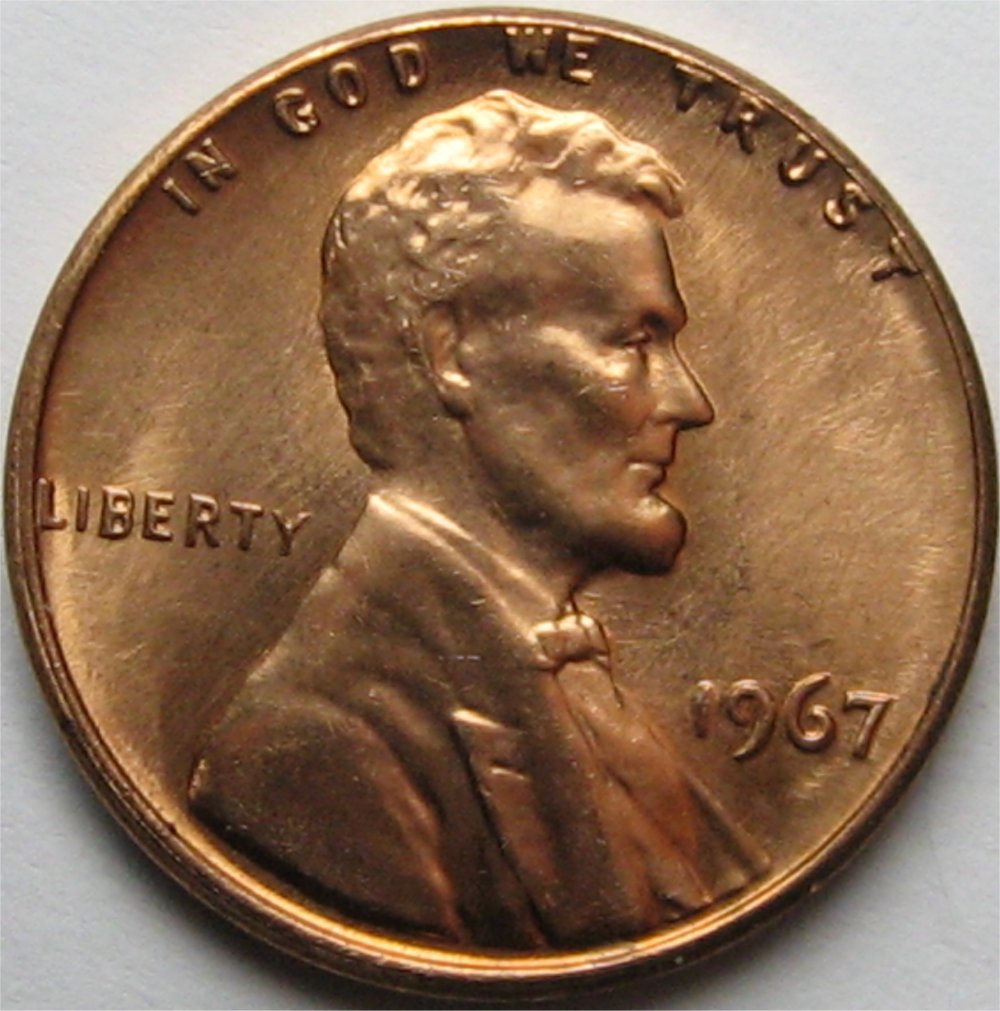 1967-Lincoln-Cent-B---Grade-It!