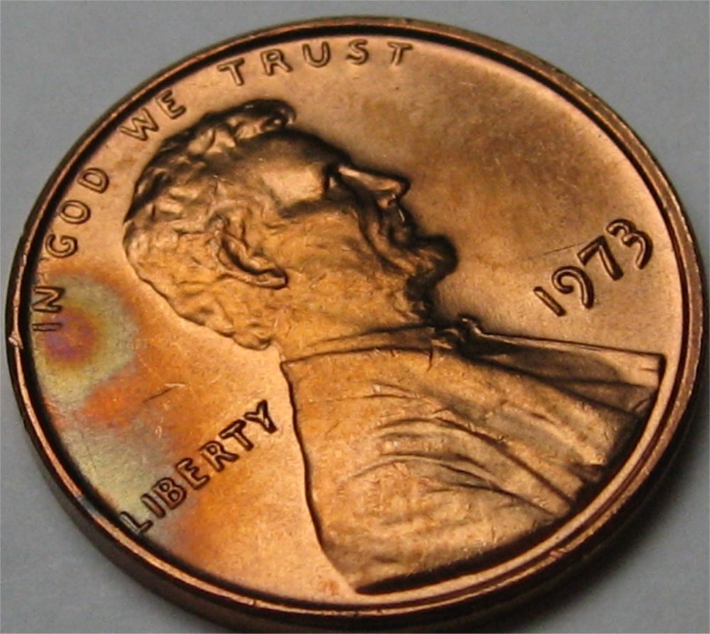 1973-Lincoln-Cent---Subtle-Toner---Grade-It!