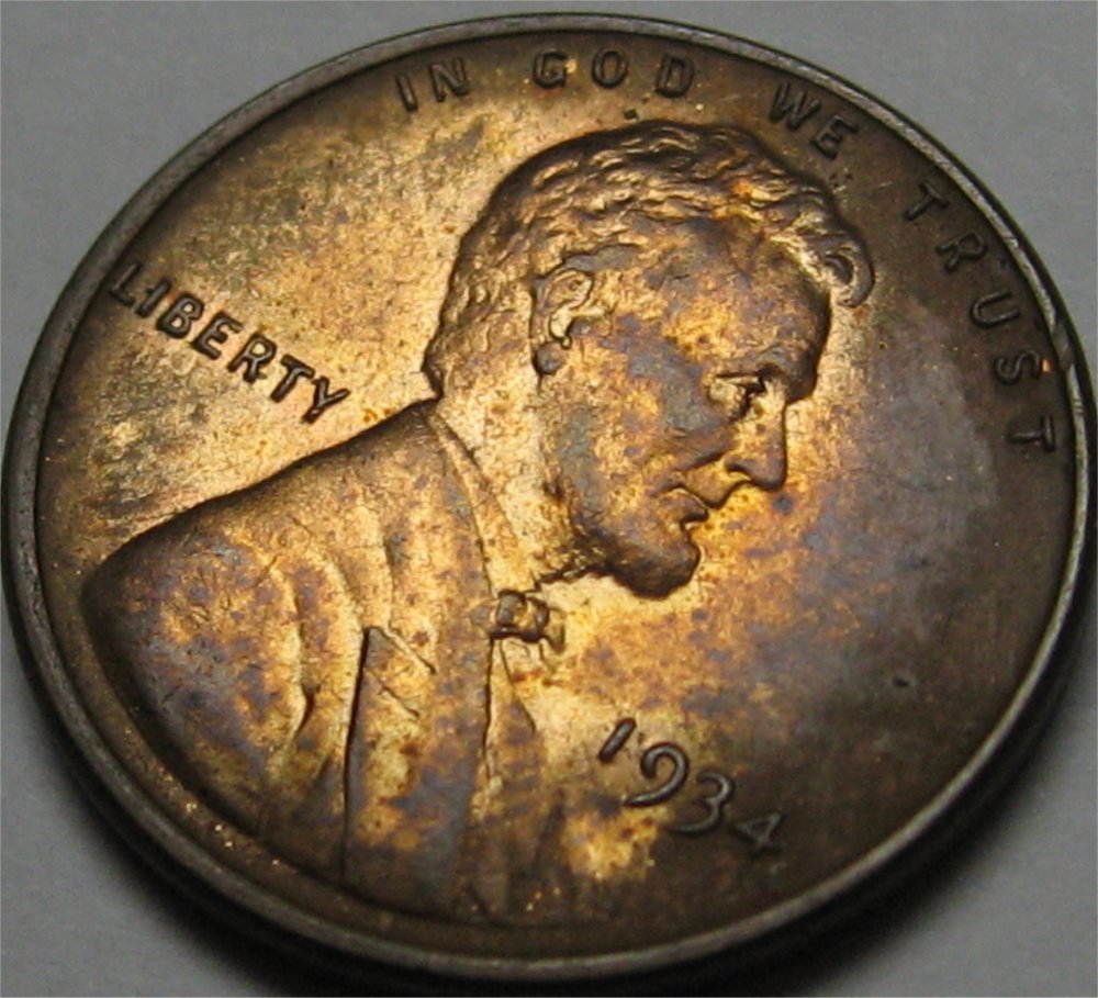 1934-Lincoln-Cent-For-Grading