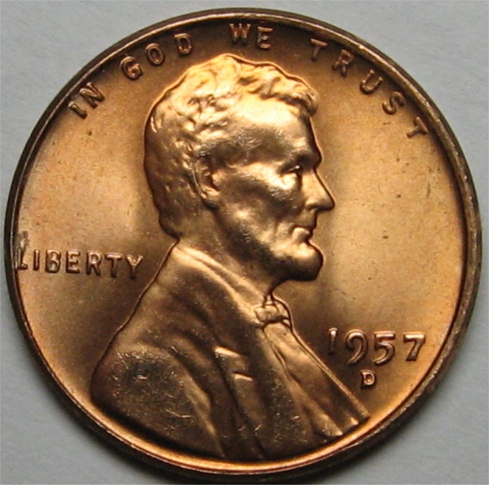 1957-D-Lincoln-Cent-Help-Grade-Beautiful-In-Hand?