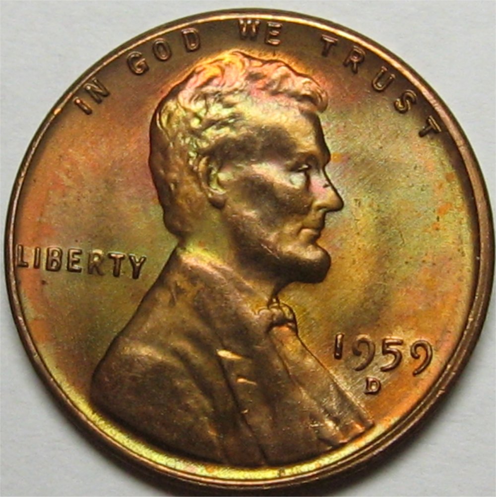1959-D-Lincoln-Cent-Toner---Grade-It!