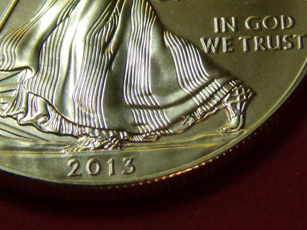 2013-ASE-Bullion-Doubling-&-Pin-Hole-W/Oil?