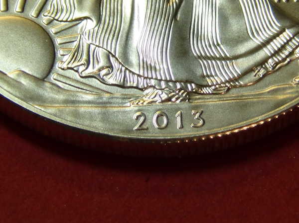 2013-ASE-Bullion-Doubling-&-Pin-Hole-W/Oil?