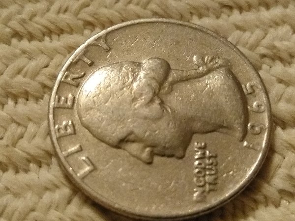 Lincoln-Penny-Size-Of-Dime-Plus-Other-Error--Strange?