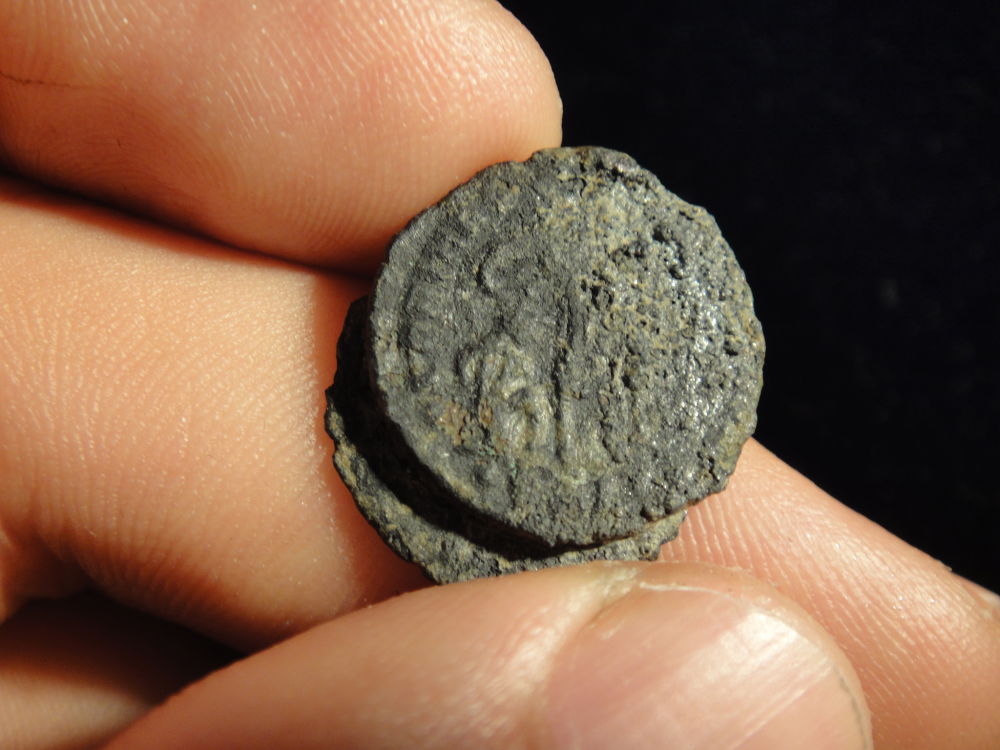 Melted-Coins-From-The-4th-Century
