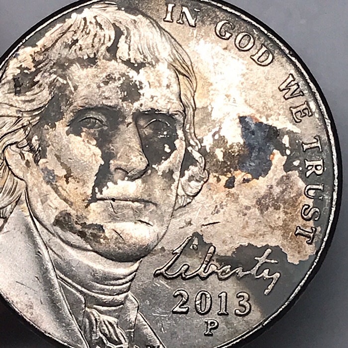 2013-P-Jefferson-Nickel--Lamination-Error-Or-PSD