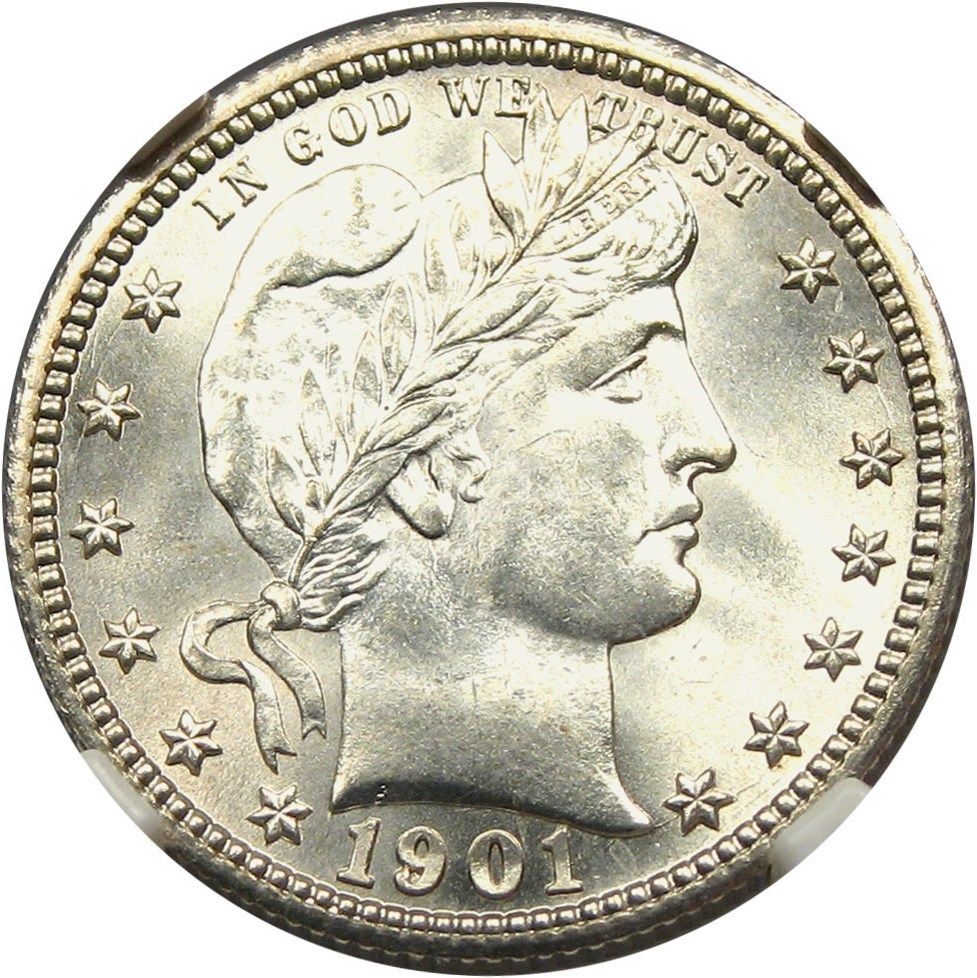 Let's-Go-Dipping?...1901-S-Barber-Quarter