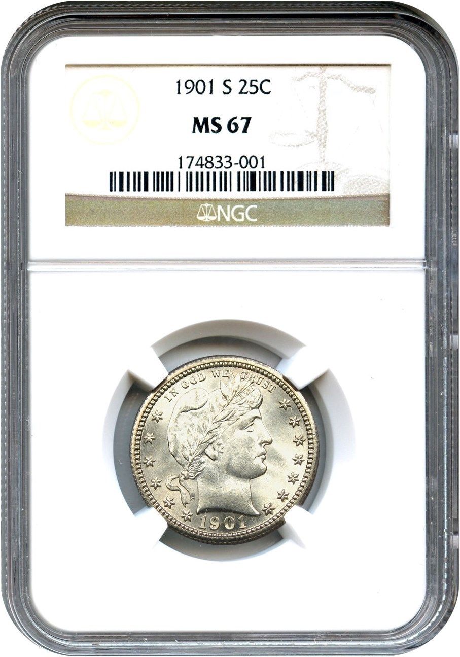 Let's-Go-Dipping?...1901-S-Barber-Quarter