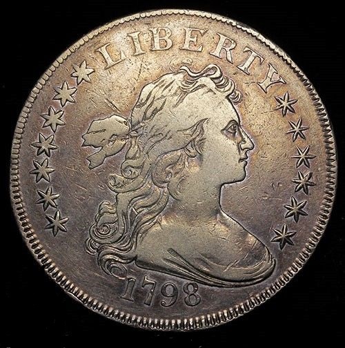 1798-Draped-Bust-Dollar---Raw