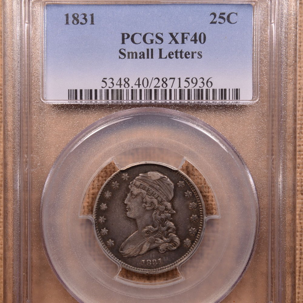 1831-Capped-Bust-Quarter-Small-Letter---You-Vs-TPG