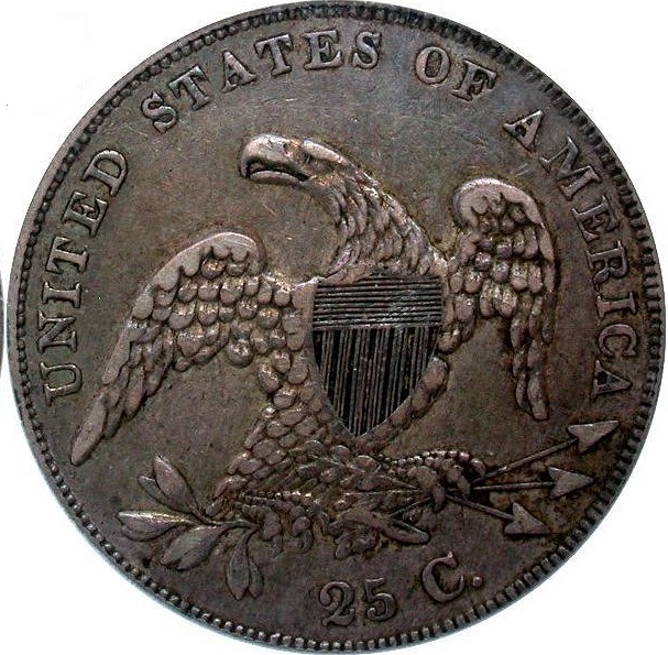 1836-Capped-Bust-Quarter-For-Grading