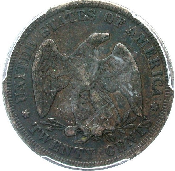 1876-Twenty-Cent-Piece-For-Grading
