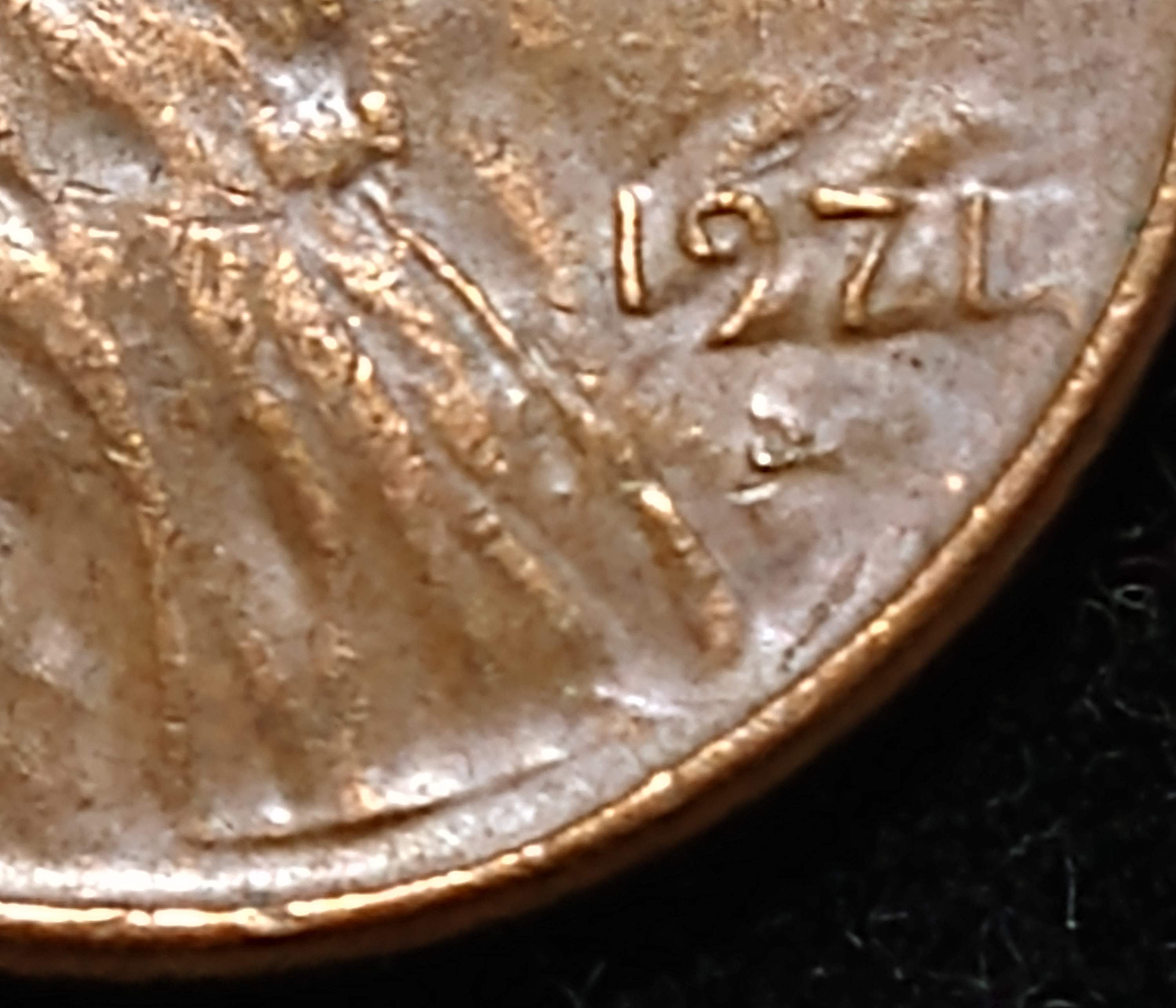 Odd-1971-D-Penny-Maybe-Error
