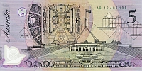 Bernie-Fraser-$5-Note.-Value?