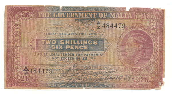 Ww-11-Maltese-Note.