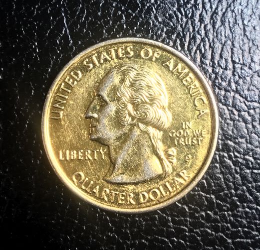 1999-P--Georgia-Quarter---Struck-On-An-Experimental-Planchet-?