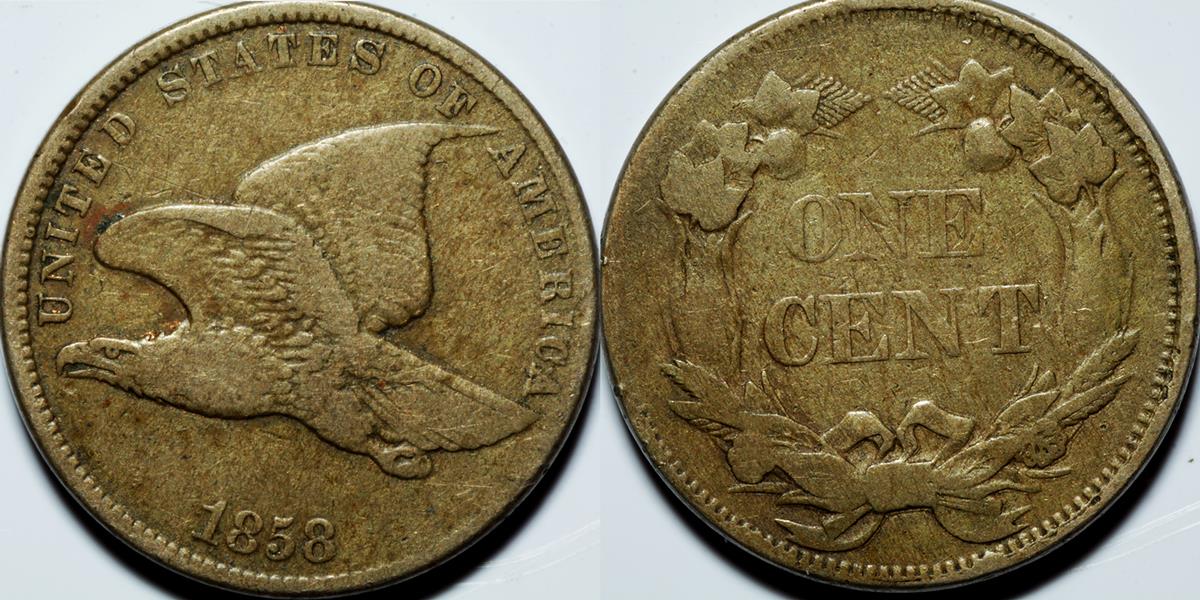 Shows-Ya-How-Much-I-Know...-Got-Dumb-Lucky---1858-Flying-Eagle