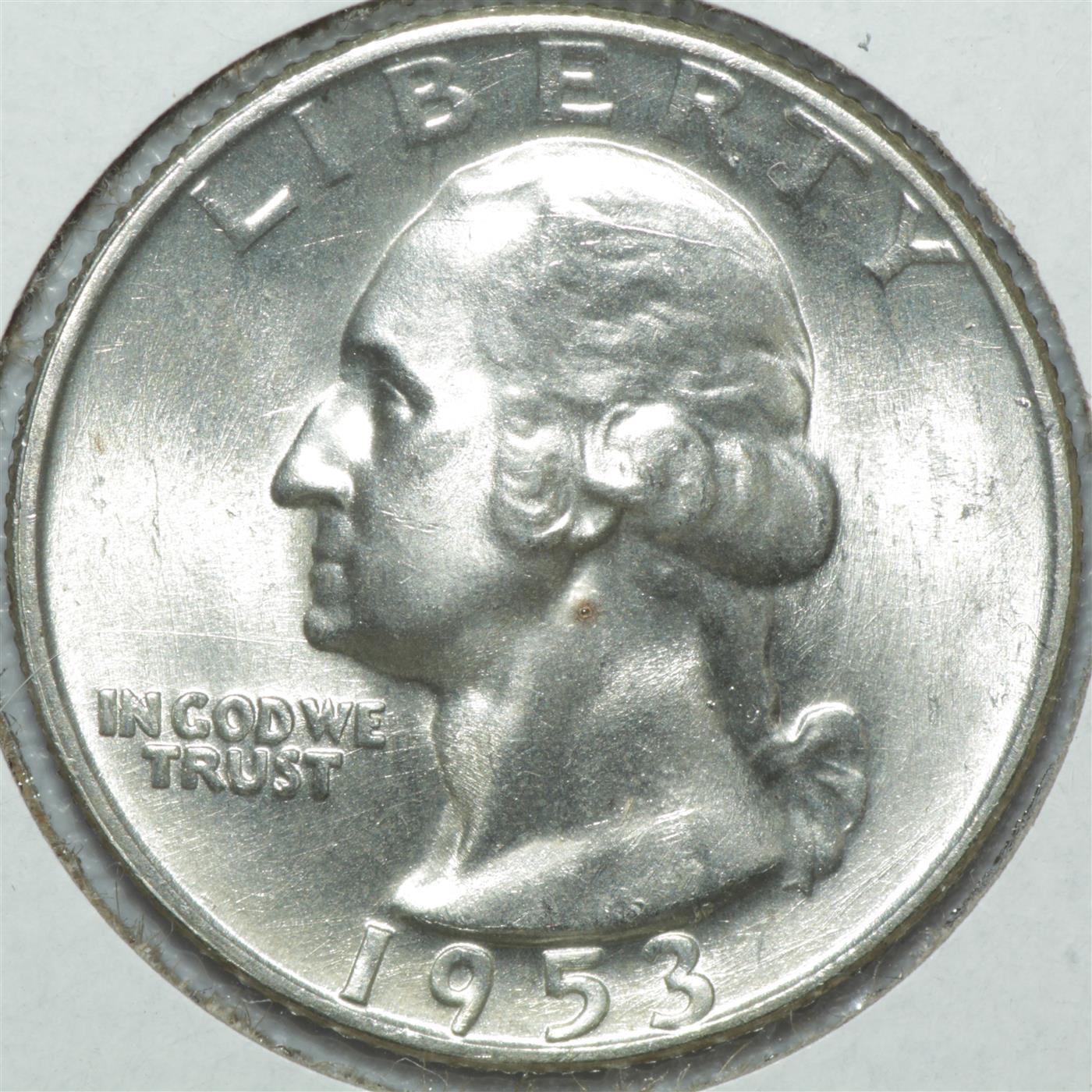 1953-Washington-Quarter-D/D/D-Or-D/D/S-Or-MD?