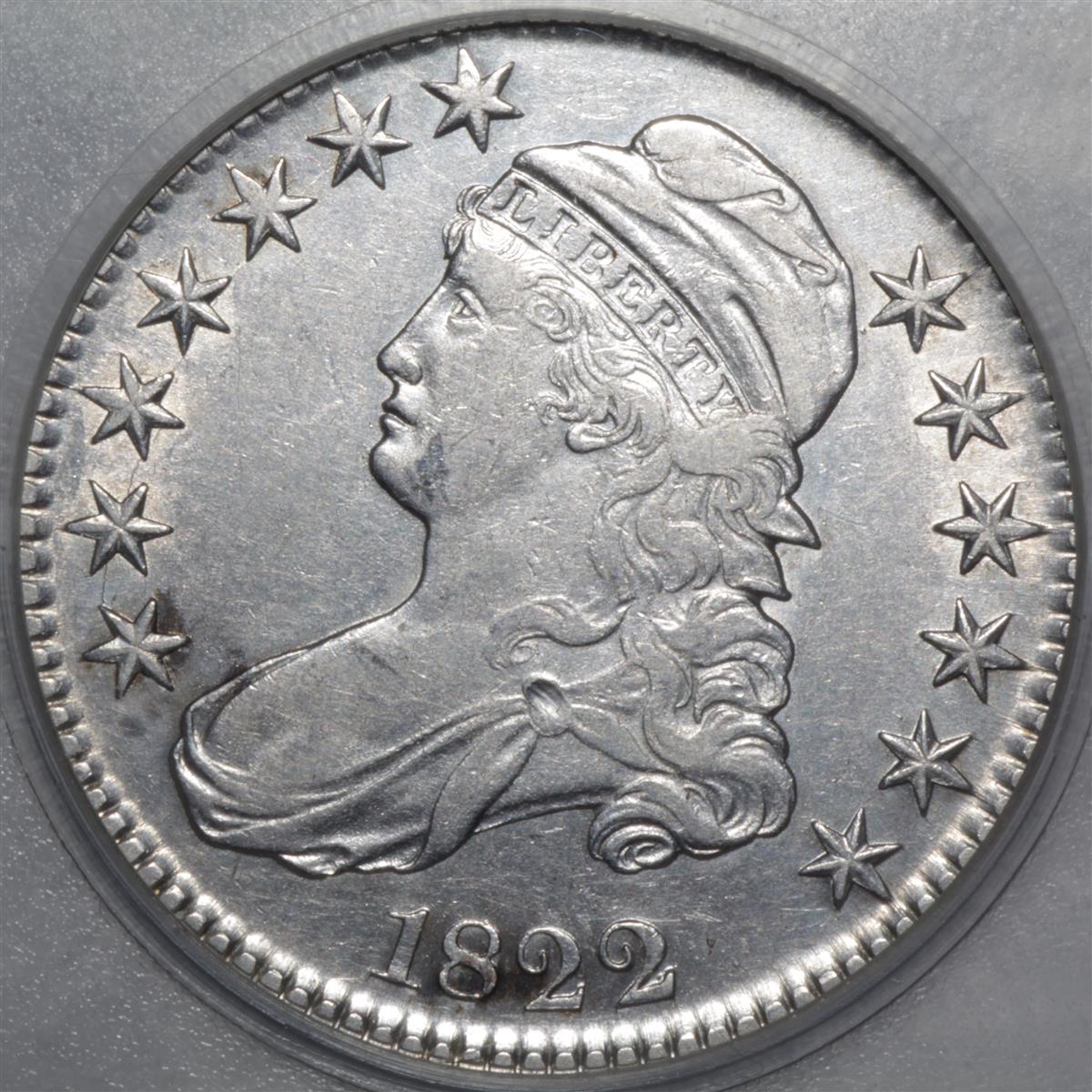 1822-Capped-Bust-Half-Dollar-For-Grading