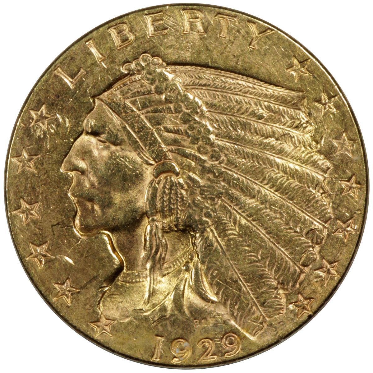 Grade-This-1929-$2.5-Gold-Indian