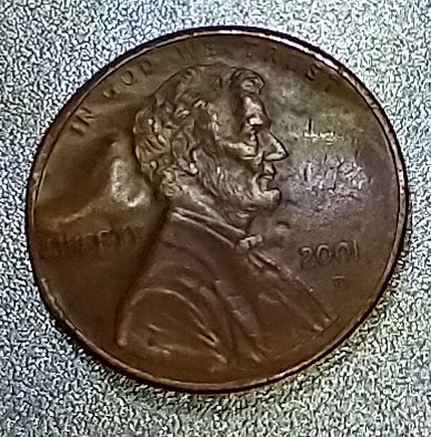 Hey-I'm-Clarence-From-Washington-State---2001-D-Lincoln-Cent-Strike-Through?