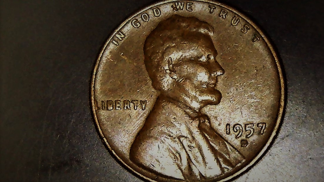 1957-D-Lincoln-Penny-Chip-Or-DDO