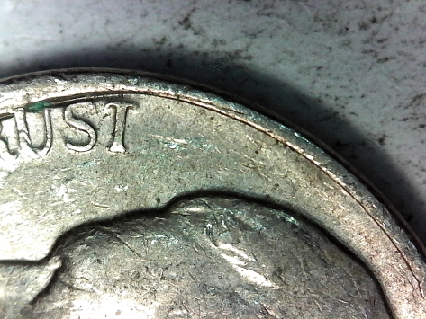 1990-P-Nickel-Odd-Area-Near-Rim-Help-Please