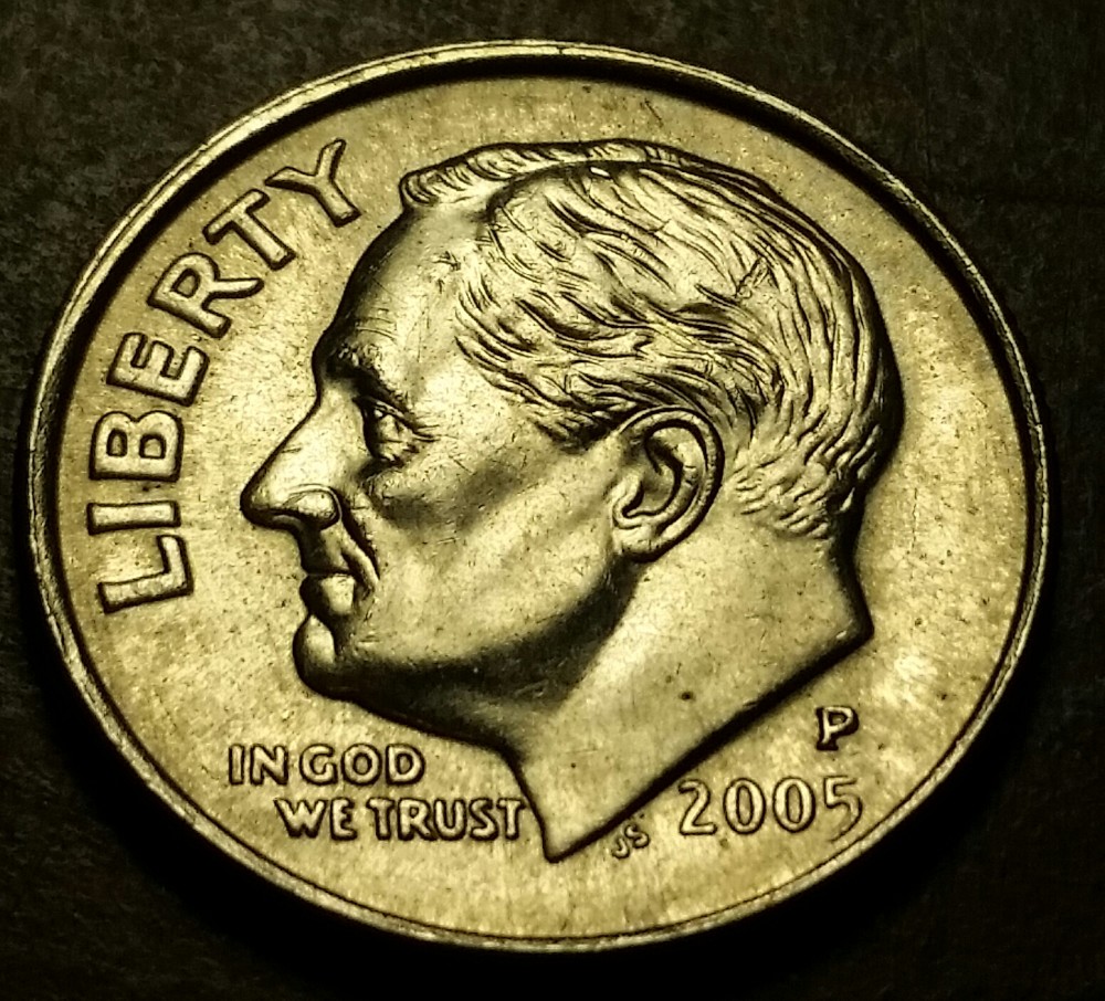 2005-&-2006-Dimes-With-Die-Chips