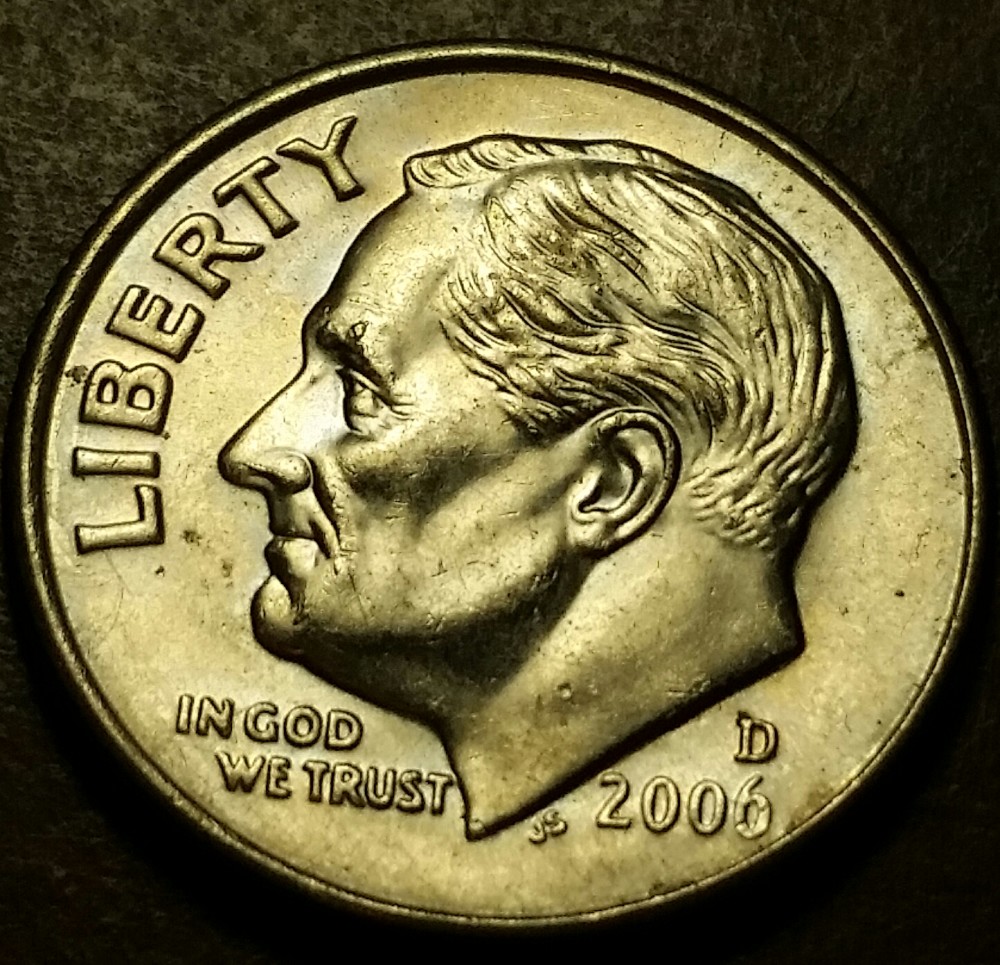 2005-&-2006-Dimes-With-Die-Chips