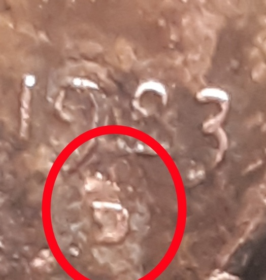 1983-D-Over-D-Possible-Double-DenominationalHeat-Damage-Outside-Of-Mint