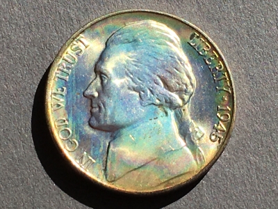 Toned-1945-P-Nickel.-Opinions?