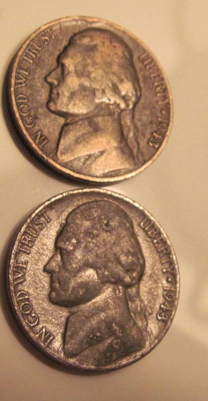 1943-Nickel-Compositional-Planchet-Error?