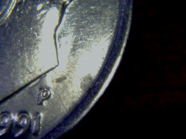 1991-Dime-Raised-Area-Above-