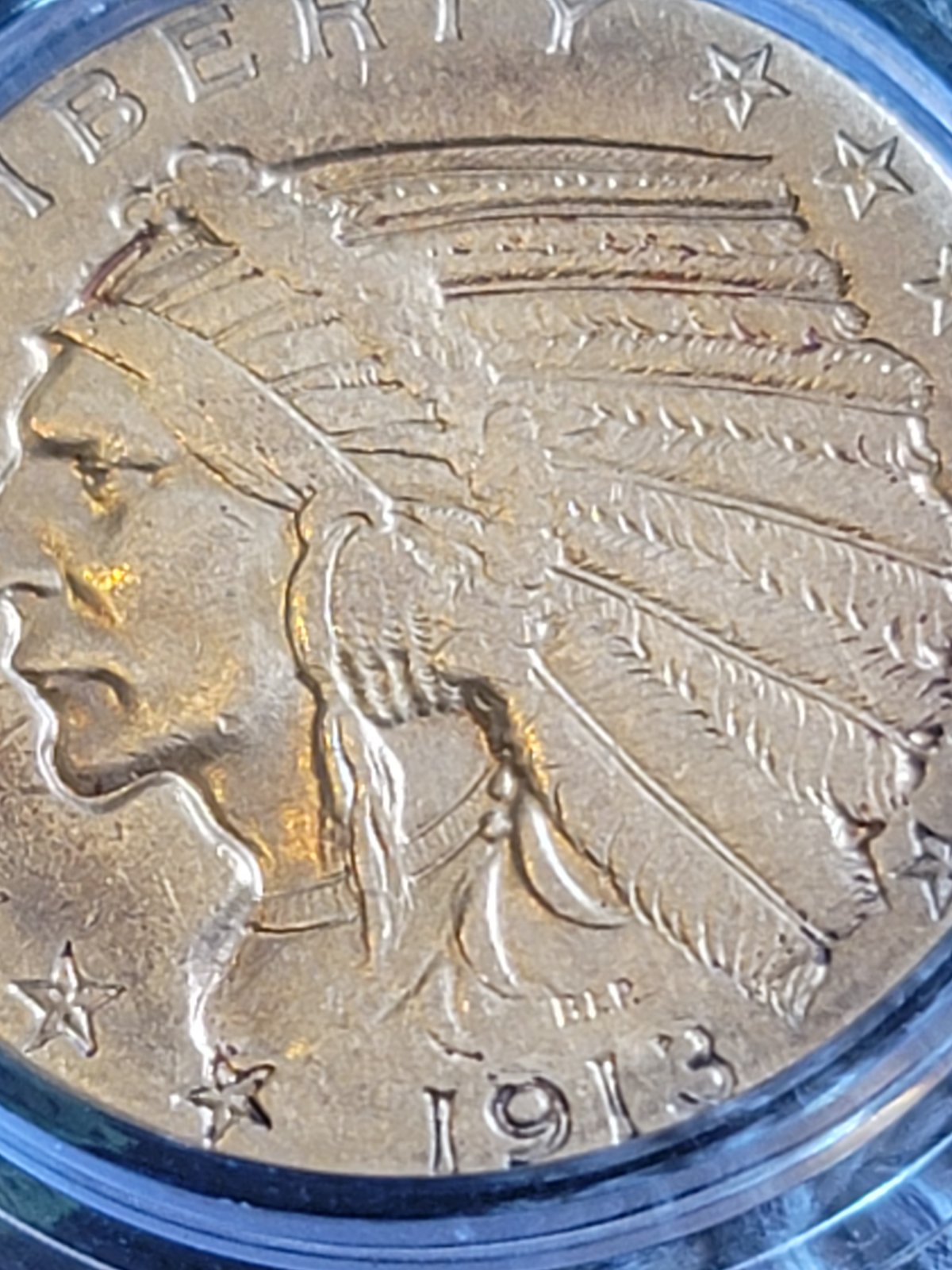 Question/Help-On-$5-Gold-1913-Indian-Head