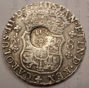 1767-Pillar-Dollar-With-Yii-Counter-Stamp-Real??
