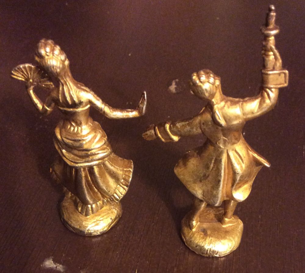 Odd-French-Aristocrat-Tin-Soldier-Maybe-Chess-Pieces?-Gold-Metal