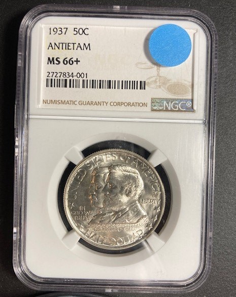 1937-Antietam-Half--Thoughts-And-Grade