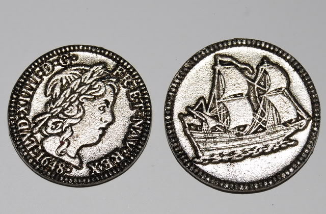 Louis-XIIi-1648-Cast-Coin-Repro-/-Token