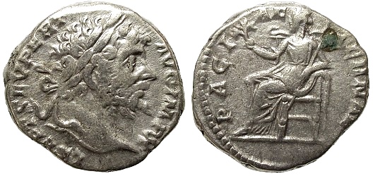 Unknown-Silver-Coin-|-Roman-Denarius,-Septimus-Severus