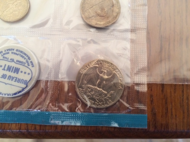 'cut'-Quarter-In-Mint-Set