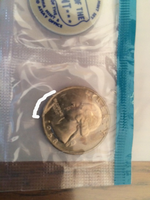 'cut'-Quarter-In-Mint-Set