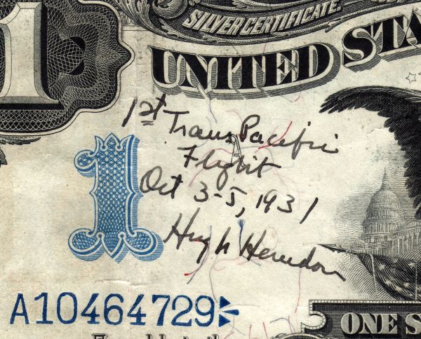 Fun-Autograph-On-An-1899-Silver-Certificate