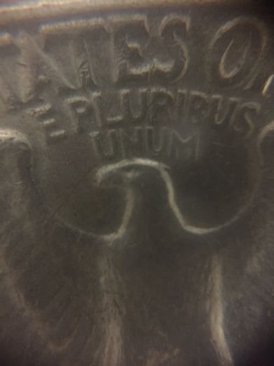 1964-D-Quarter-Toned-On-Obverse