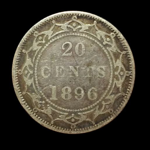 1896-NFLD-20-Cents,-Help-With-Variety/Grade-Please.