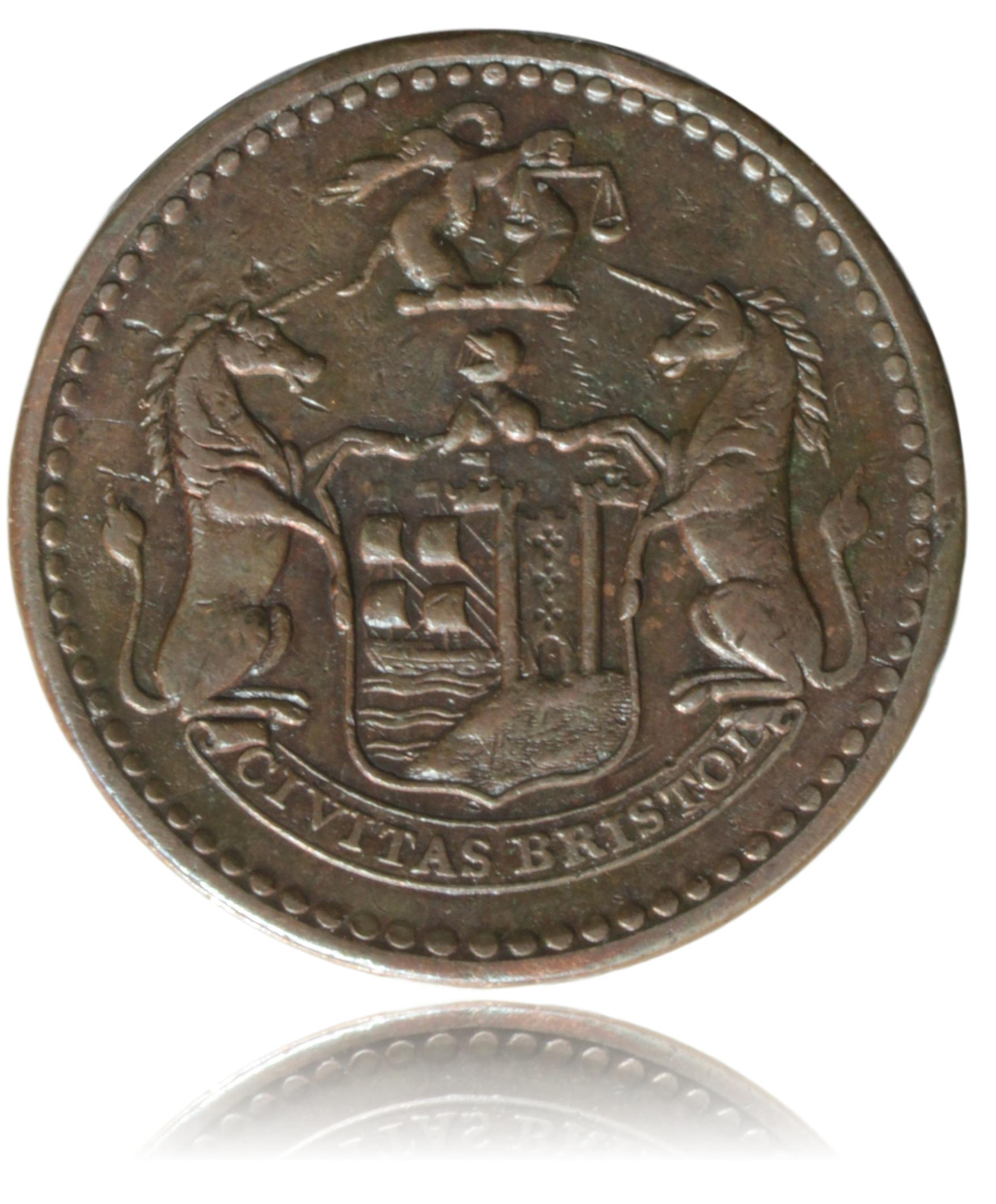 Great-Britain-1811-Conder-Token--Civitas-Bristol