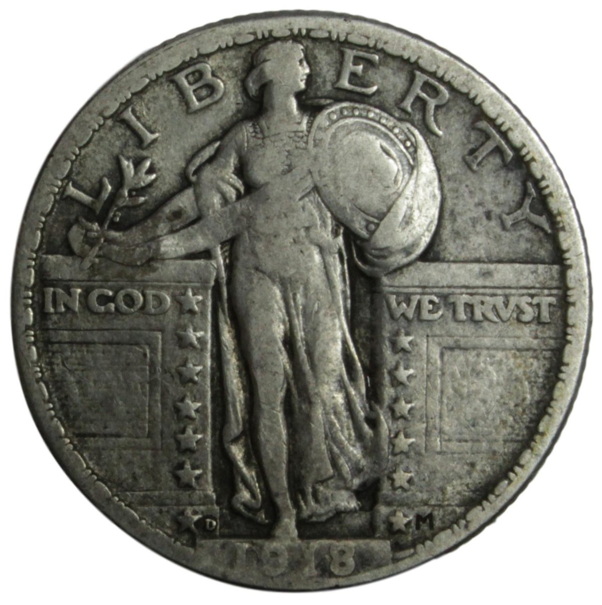 1918-D-Standing-Liberty-Quarter-For-Grading-&-Thoughts