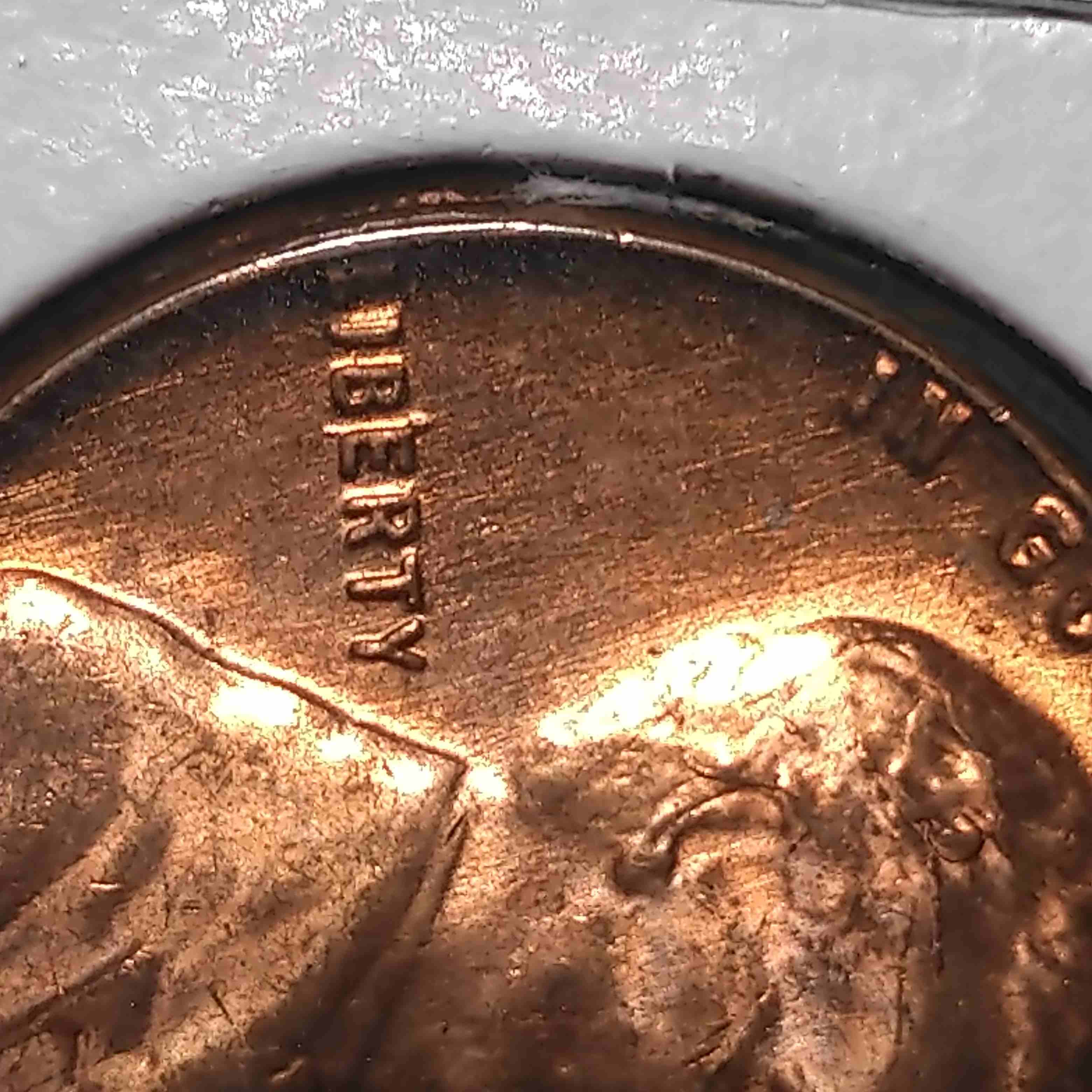 Roll-Of-1955-P-Pennies-With-Multi-Die-Cracks